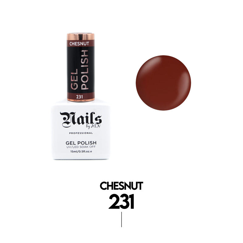 Gel Polish Chesnut - 15ml