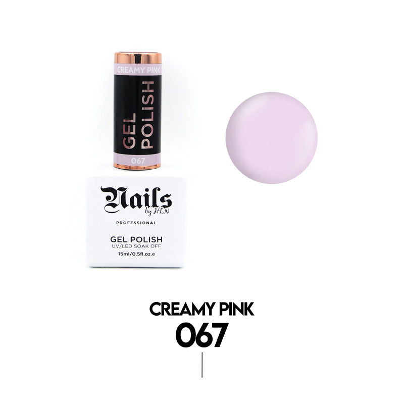 Gel Polish Creamy Pink - 15ml