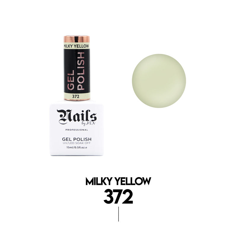 Gel Polish Milky Yellow - 15ml