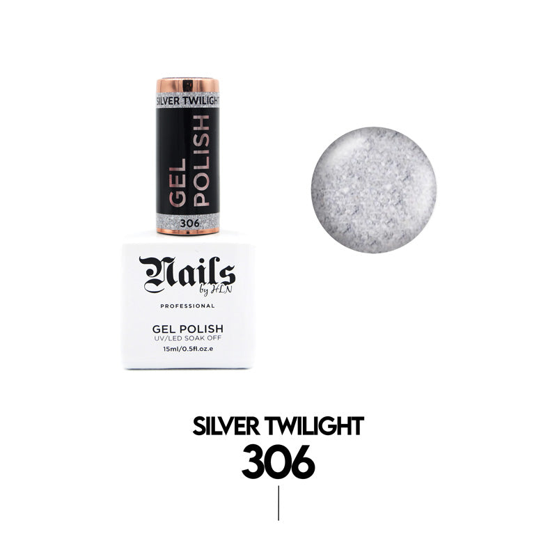 Gel Polish Silver Twilight - 15ml