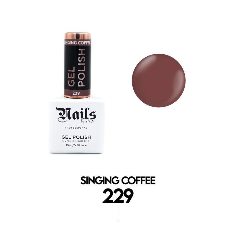 Gel Polish Singing Coffee - 15ml