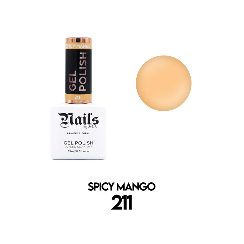 Gel Polish Spicy Mango - 15ml